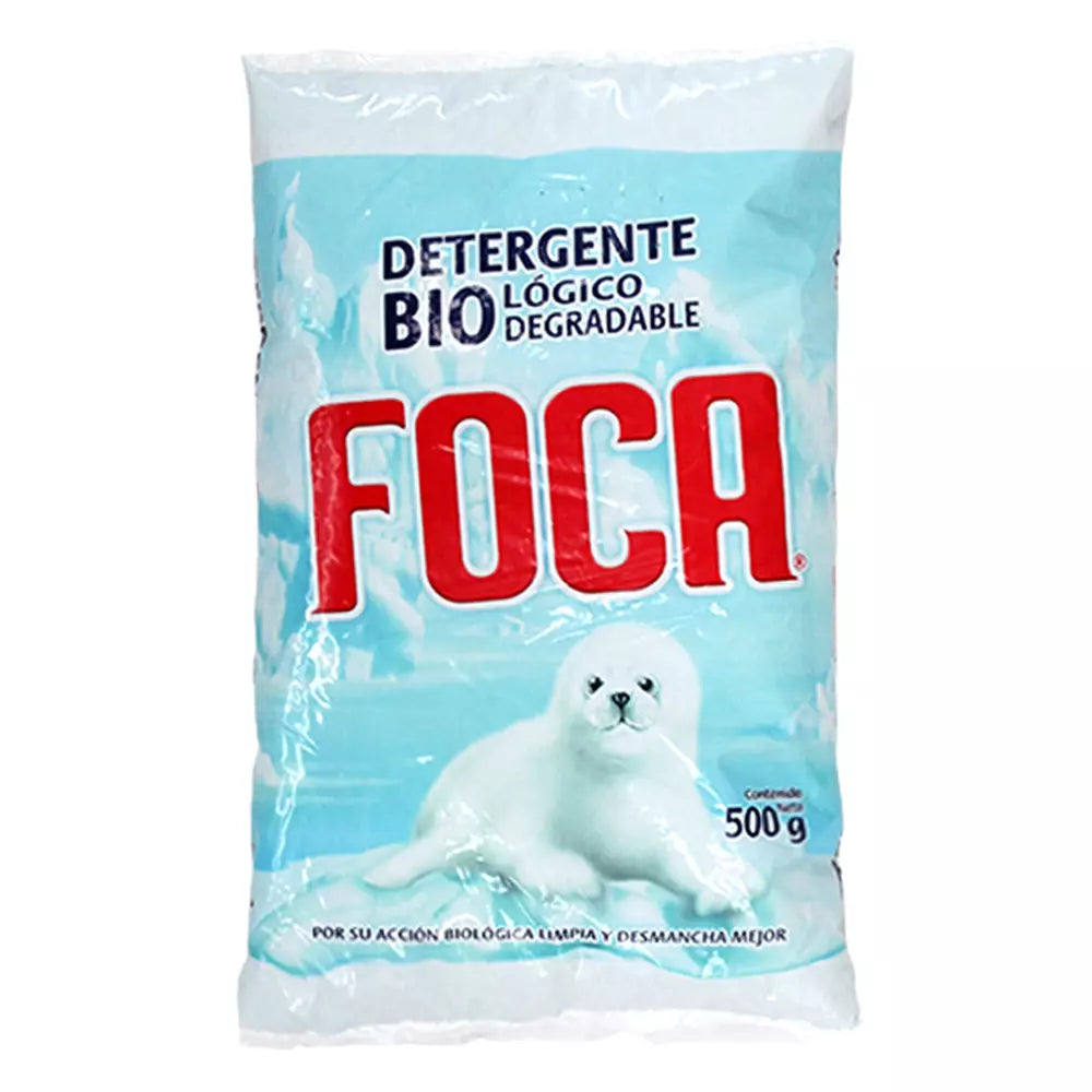 Detergente Para Ropa Foca 500 gr