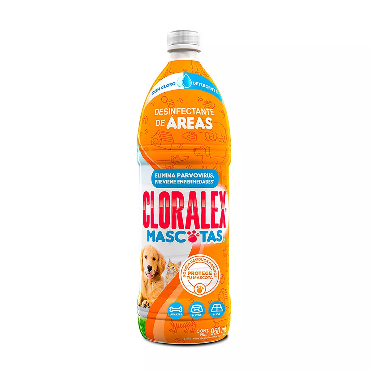 Cloro Cloralex Mascotas 950 ml
